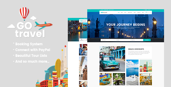GoTravel - A Travel Agency & Tourism Theme