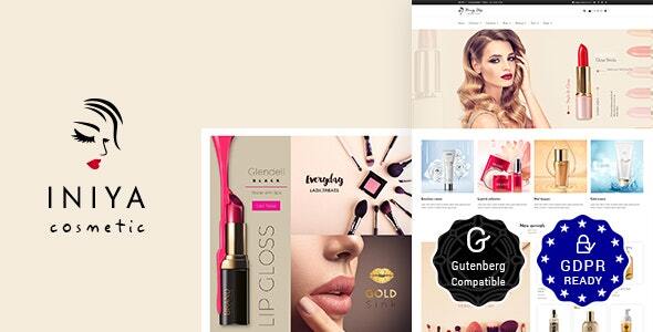 Iniya - Cosmetic WordPress Theme