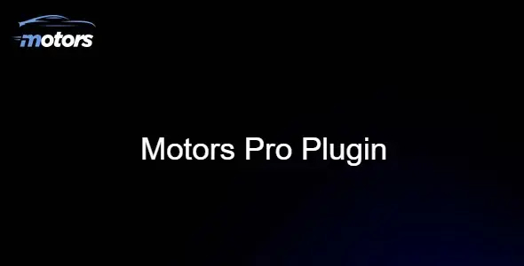 Motors Pro Plugin - Car Dealer Classifieds Listing Pro