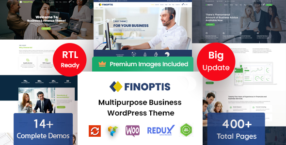Finoptis - Multipurpose Business WordPress Theme