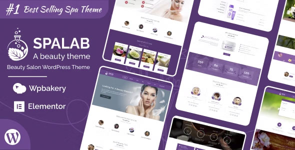 Spa Lab - Beauty Salon WordPress Theme