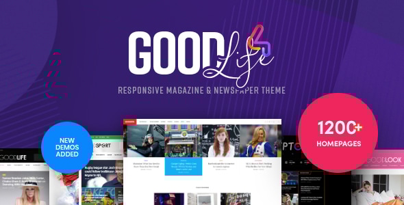 GoodLife - Responsive Magazine Theme