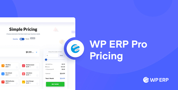 WP ERP PRO + Modules