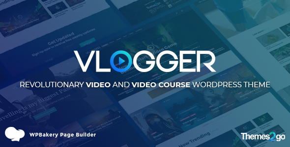 Vlogger - Professional Video & Tutorials Theme